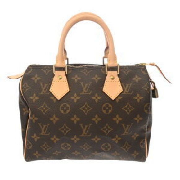 Louis Vuitton Monogram Speedy Brown Canvas Handbag Bag - Picture 1 of 9